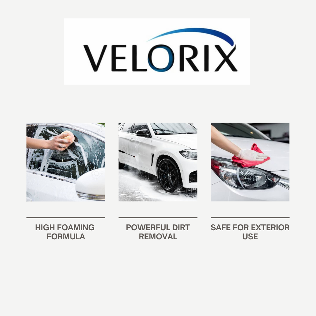 Velorix Liquid Car Wash – High Foam Car Shampoo, Clean & Shine Premium Quality – 1 Liter (1000ml) - Image 2